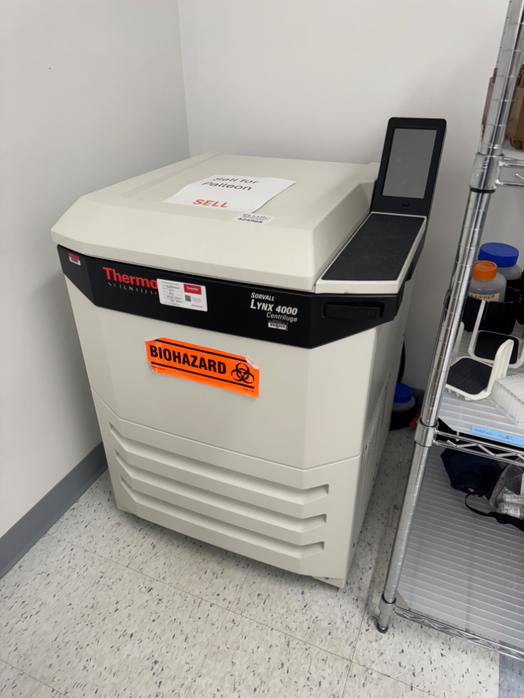 Image of Thermo Sorvall Lynx 4000 Floor Centrifuge